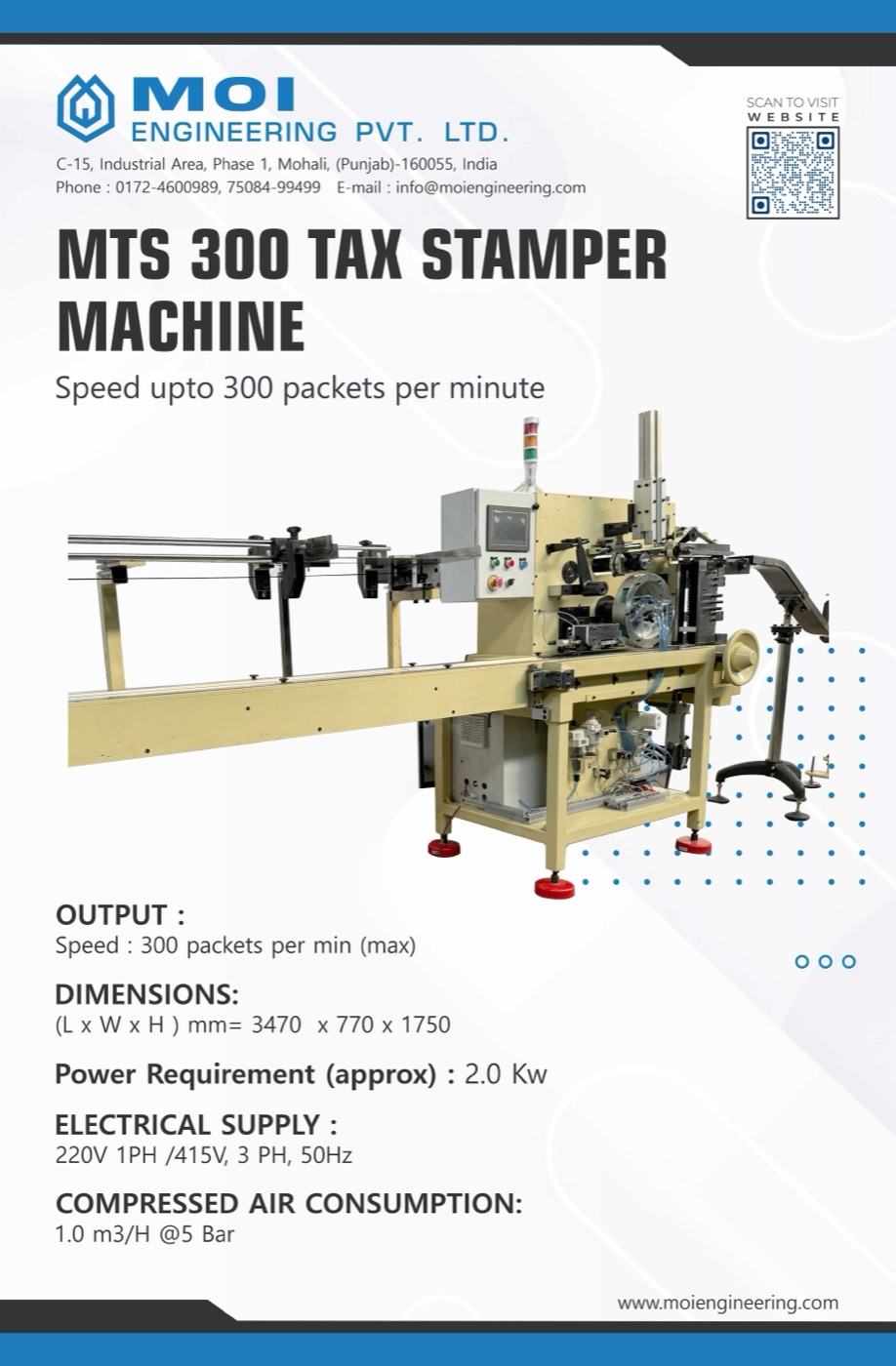 MTS 300 Tax Stamper Machine machine photograph