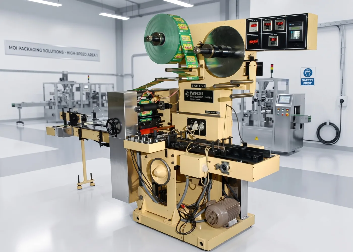 SWIFT-VX — Soap & Detergent Wrapping Machines