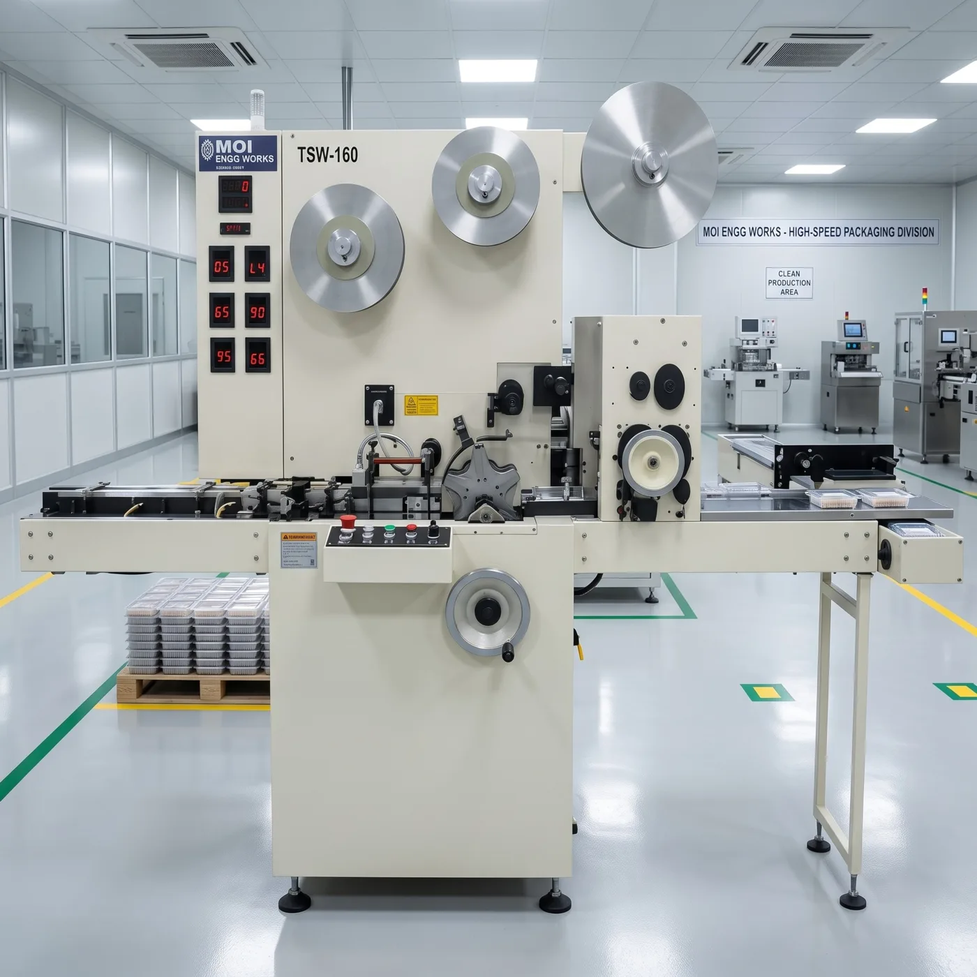 TSW 160 — Soap & Detergent Wrapping Machines